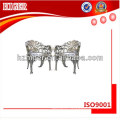 Indoor dining furniture aluminum